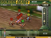 Golden derby - virtual horse racing betting game