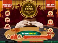 Rock paper scissors - arcade casino betting game