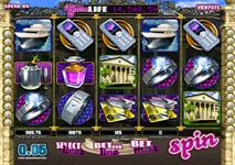 The glam life video slot game by Betsoft gaming