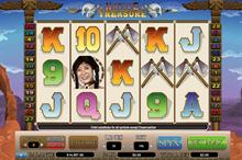 native treasure american indian themed slot game