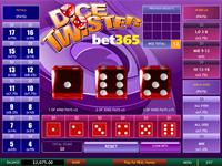 Dice twister - casino dice game online - free play